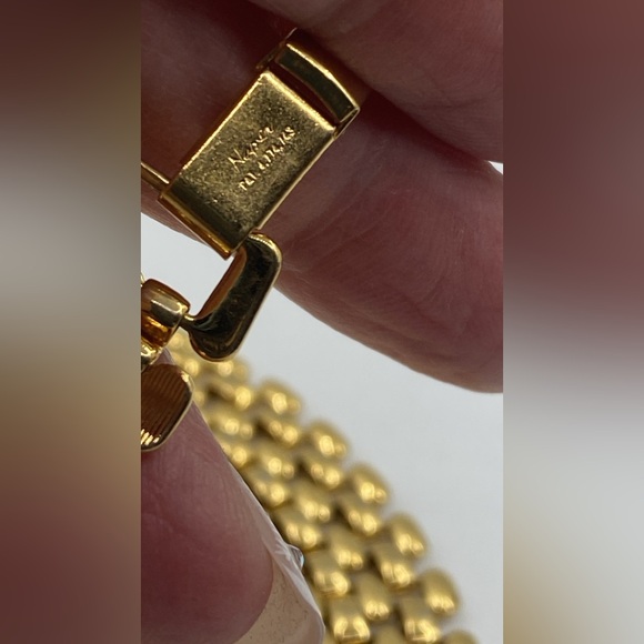 Napier Watch Band Bracelet (Susan Caplan Rediscovered) 1980’s - Picture 5 of 12